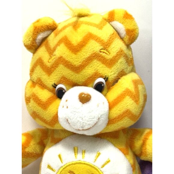 Care Bears Plush Funshine Sunshine and Purple Lollipops 8" Stuffed Animal 2015 - Picture 5 of 9